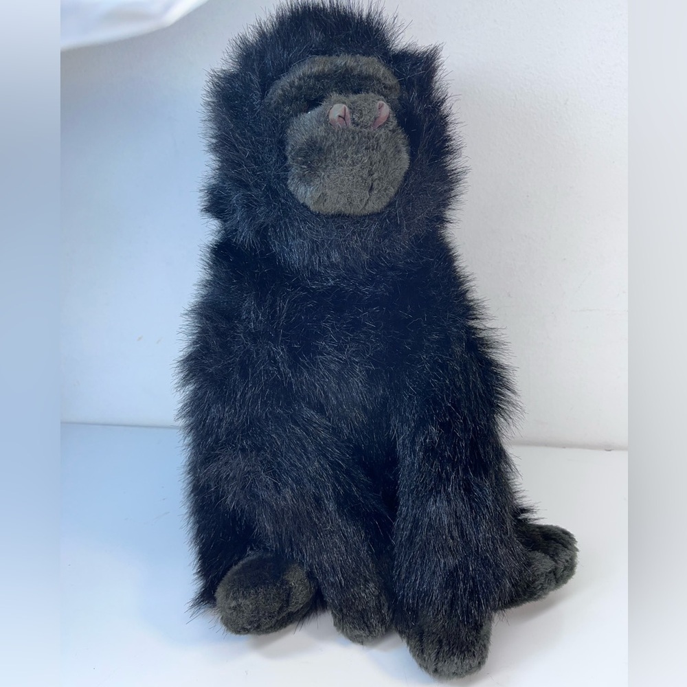 TY Classic‎ Plush George Ape Gorilla Stuffed Animal Large 14" Vintage 1989 Black
